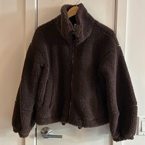 Lululemon Cinchable Fleece Zip Up